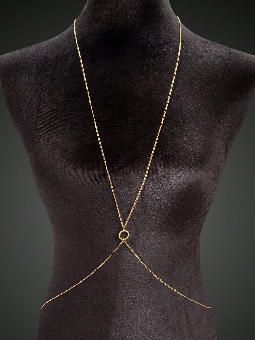 Sexy Gold Chain Summer Bikini Beach Body Chain Harness Boho Chic Body Jewellery-2