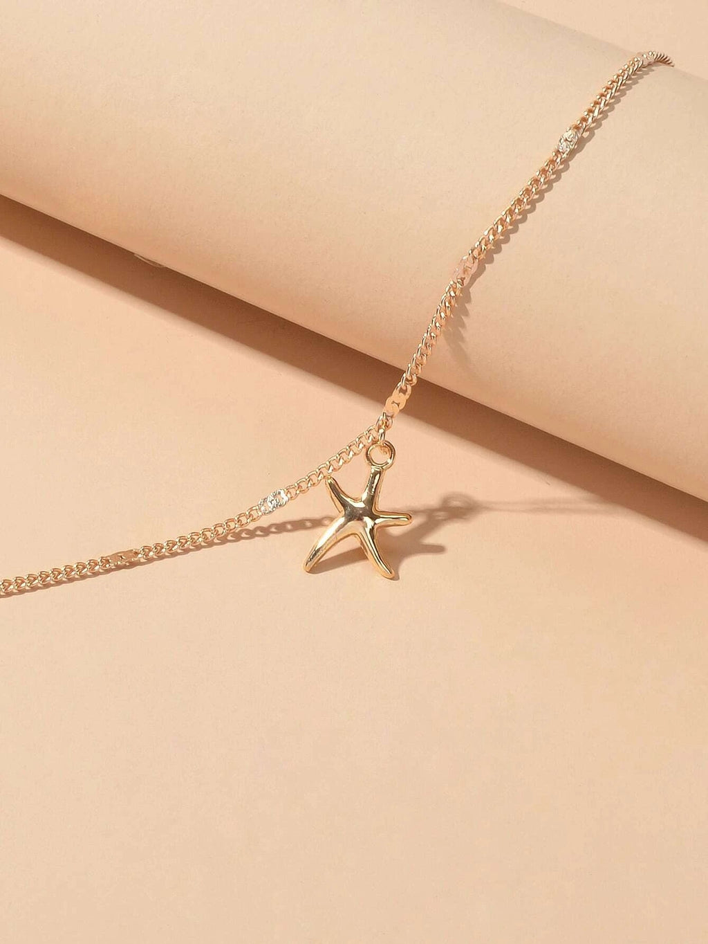 1 pc Silver Gold Starfish Charm Anklet Boho Beach Bracelet Foot Chain Jewellery-3