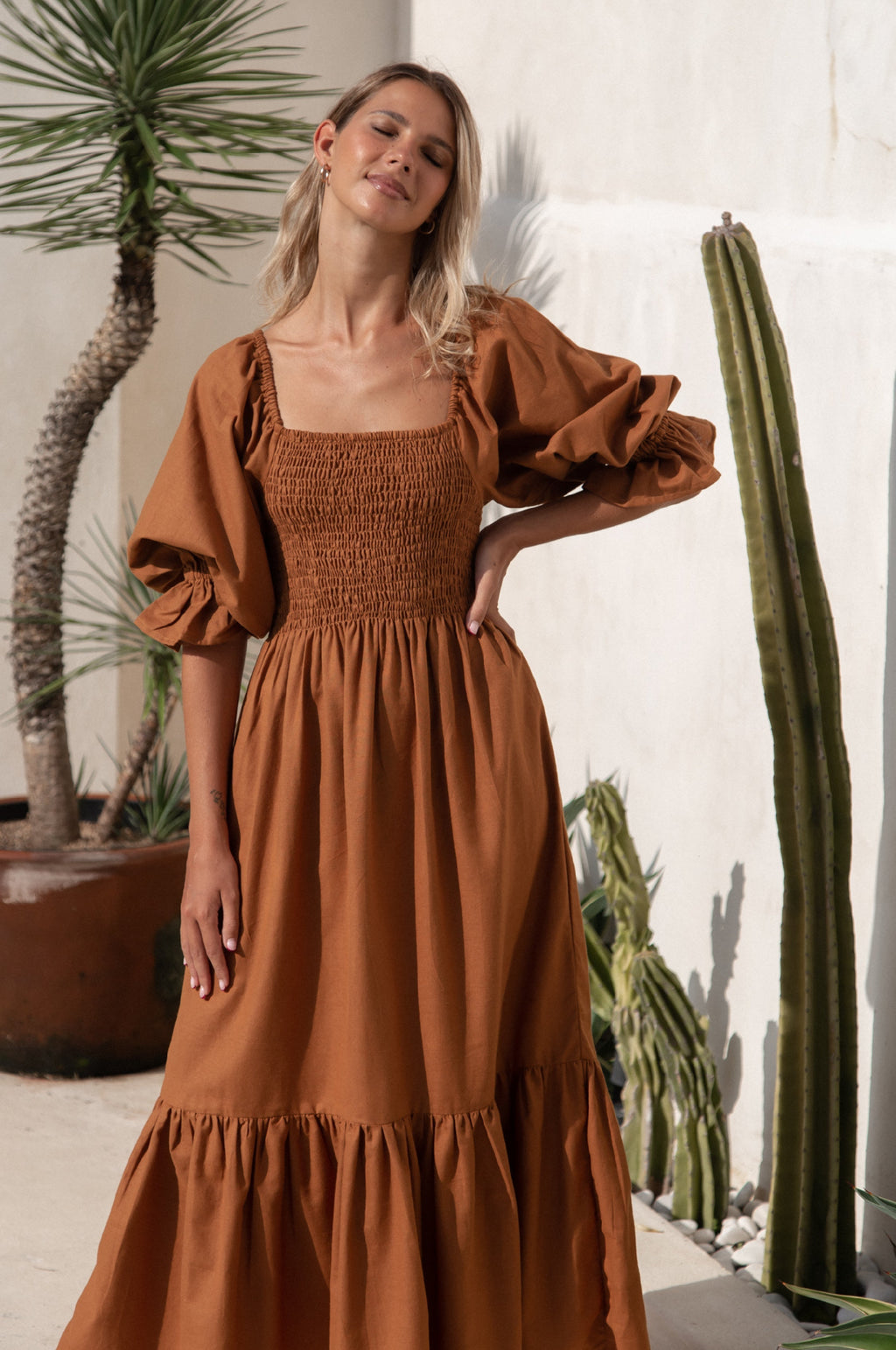 Midi Linen Dress