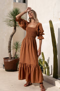 Midi Linen Dress