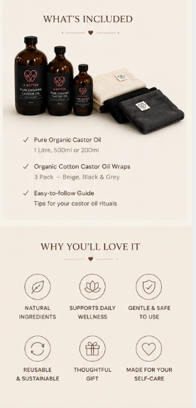 Castor Oil Wellness Bundle
