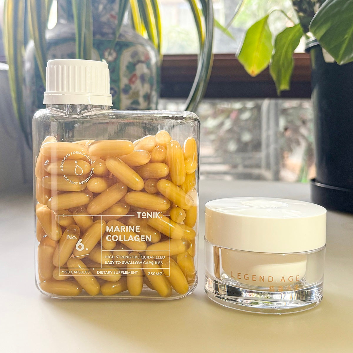 🦋 Firm & Flow Duo Marine Collagen + Anti-Aging Cream, Taut Sculpted Coutour-3