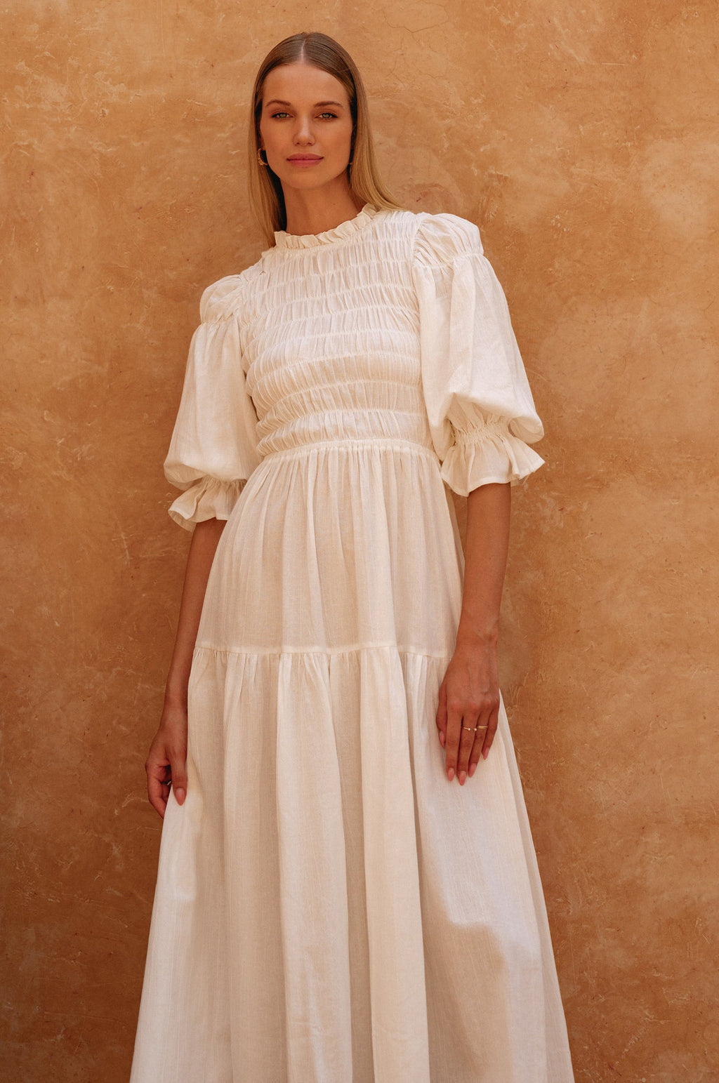 Linen Midi Dress