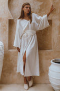 Linen Kimono Dress