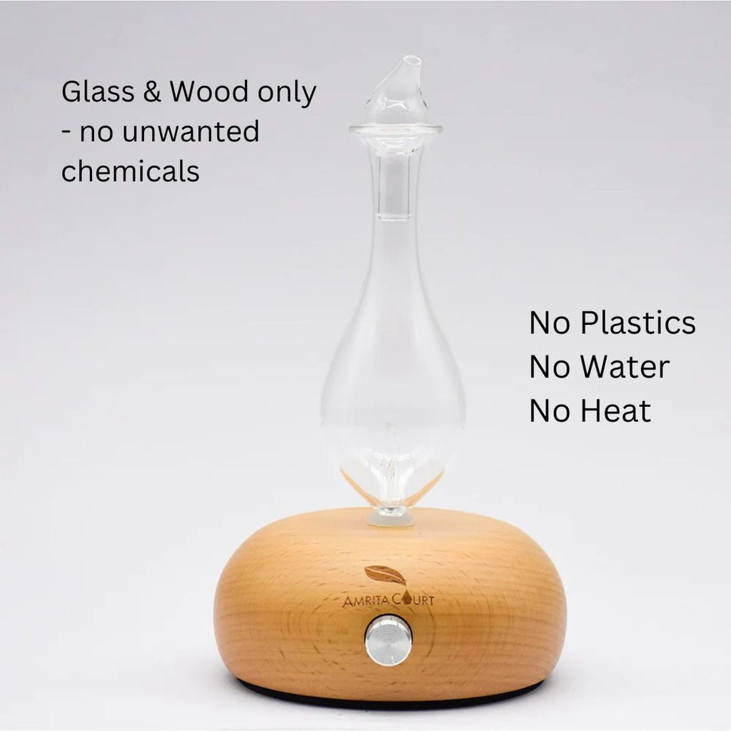 OSCAR Eco-Friendly Nebuliser | Waterless Aroma Diffuser | No Plastics Pure Essential Oil Diffusing