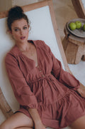 Linen Mini Dress