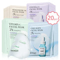 NNEOBA Centella Collagen Face Masks - Pack of 20-5