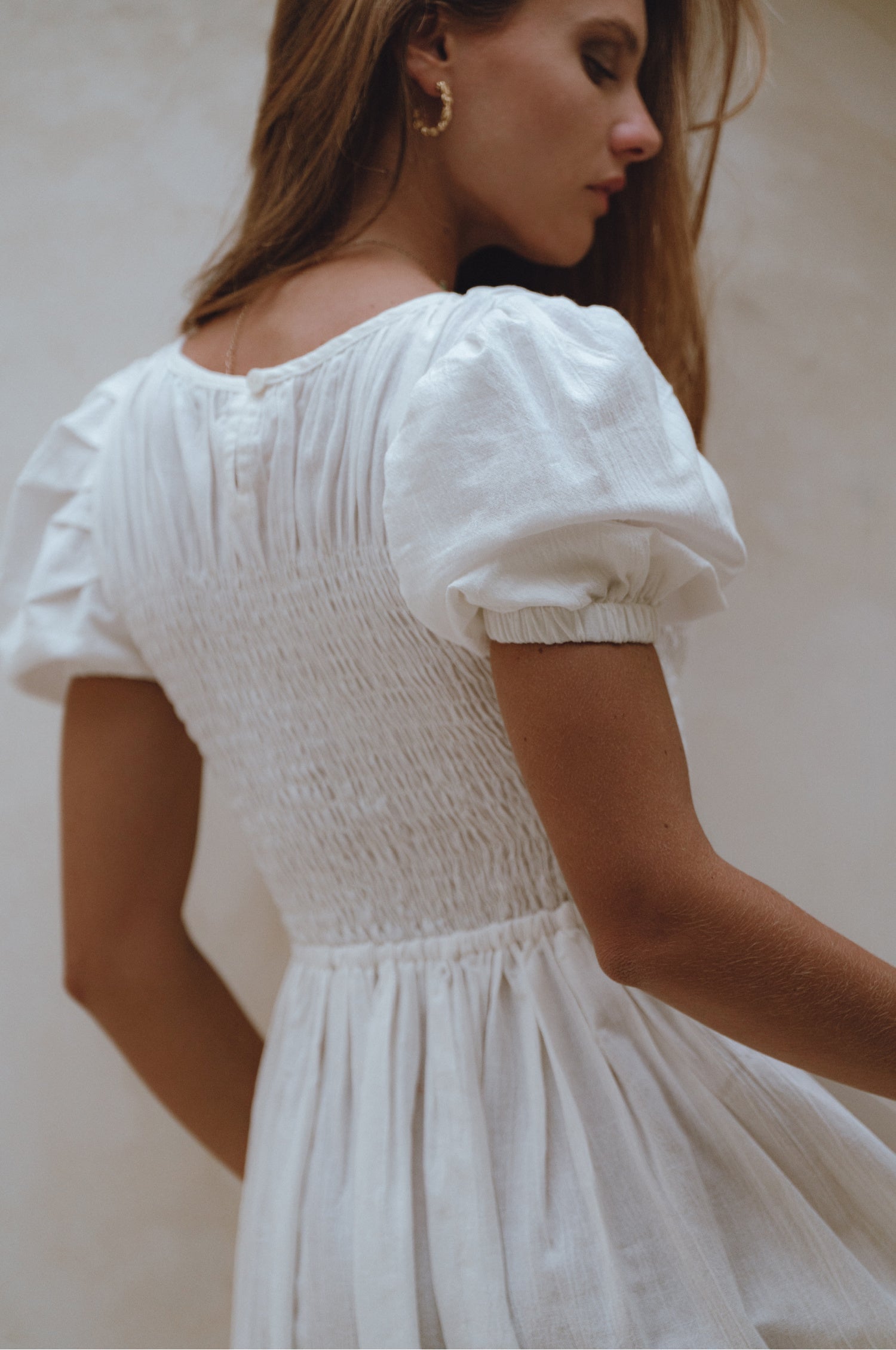 Linen Midi Dress