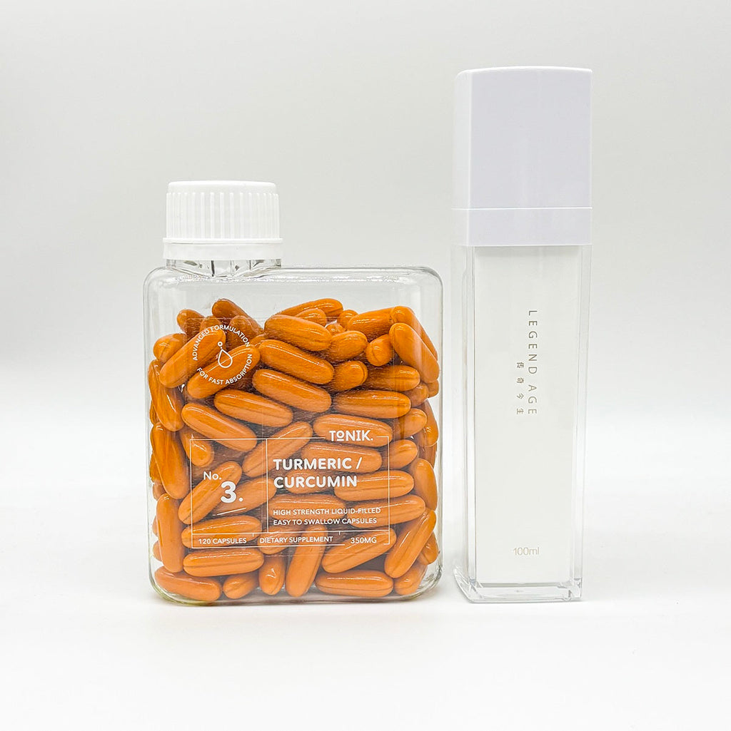 🌿 Soothe & Sparkle Duo Turmeric Capsules + Emulsion Spray, No Inflammation-0