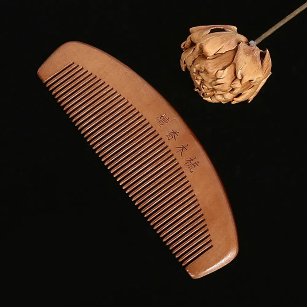 Wood Comb & Head Massage Tool
