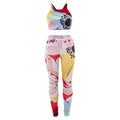 Floral Woman Sportwear Yoga Set